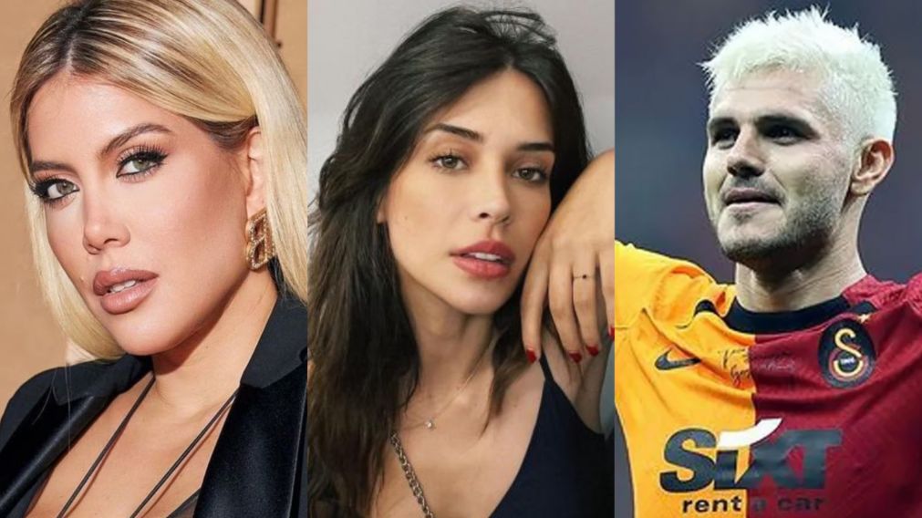 La actriz rubia tiene una foto con un conocido íntimo de Wanda Nara.