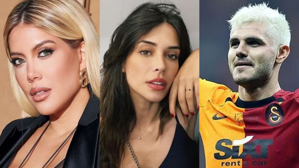 La actriz rubia tiene una foto con un conocido íntimo de Wanda Nara.