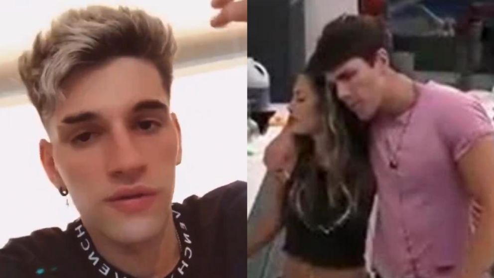 Lucca, el novio de Julieta de "Gran Hermano", habló sobre su posible romance con Marcos.