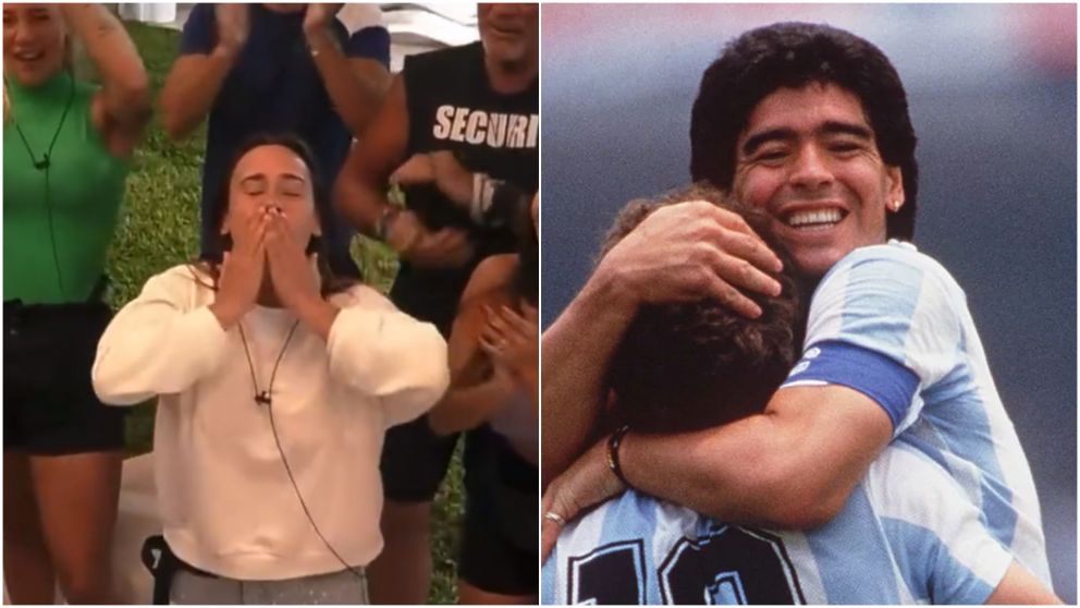 �Gran Hermano 2022�: el festejo por el cumplea�os de Diego Maradona y un gesto de Alfa que gener� bronca en las redes