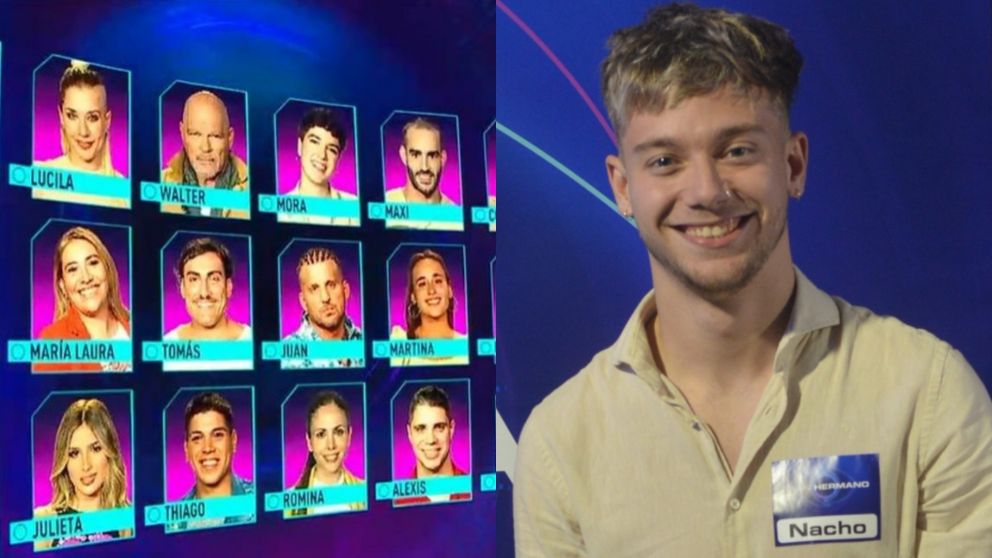 Nacho de "Gran Hermano 2022" recibió un inesperado mensaje.