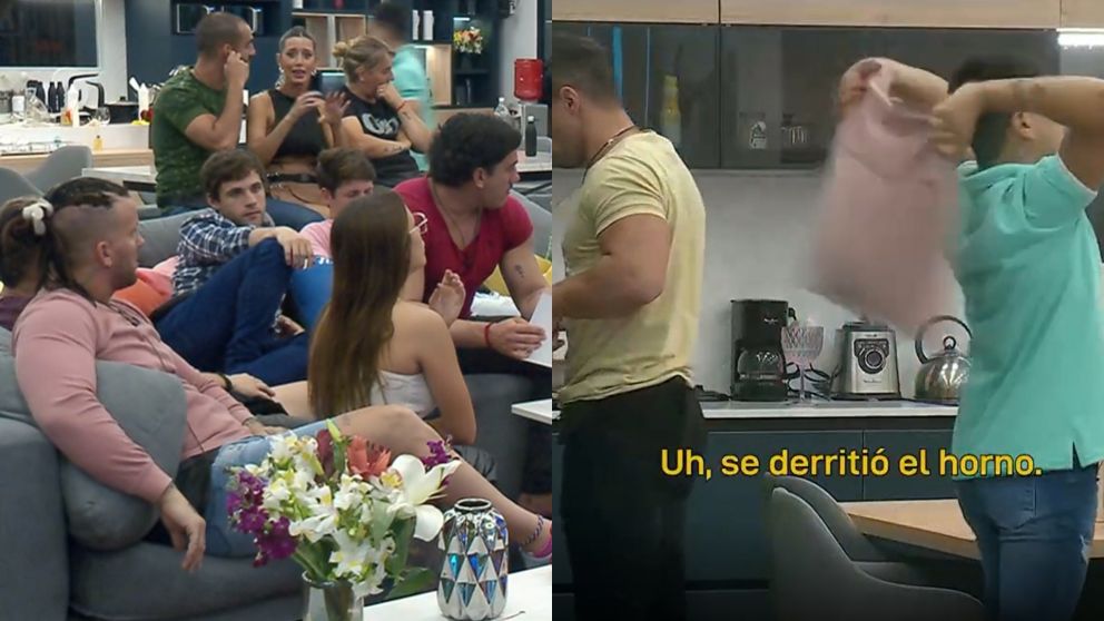 Fuego en "Gran Hermano 2022": el tenso incidente en la cocina de la casa.