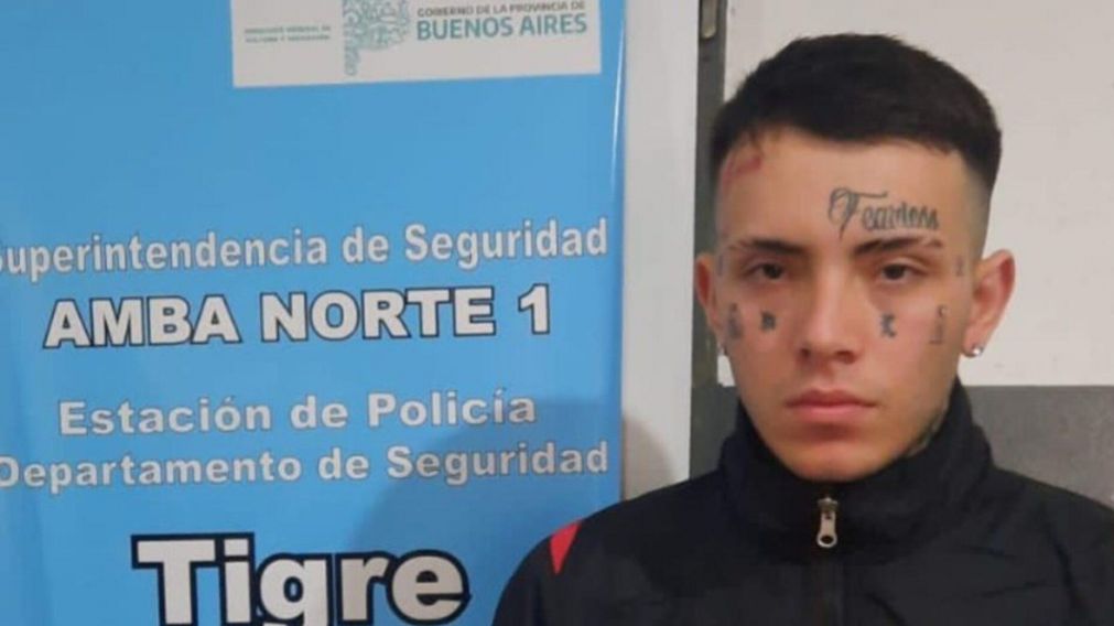 Despreuno, nuevo novio de la ex de L-Gante Tamara Báez, fue detenido con un arma sin papeles.