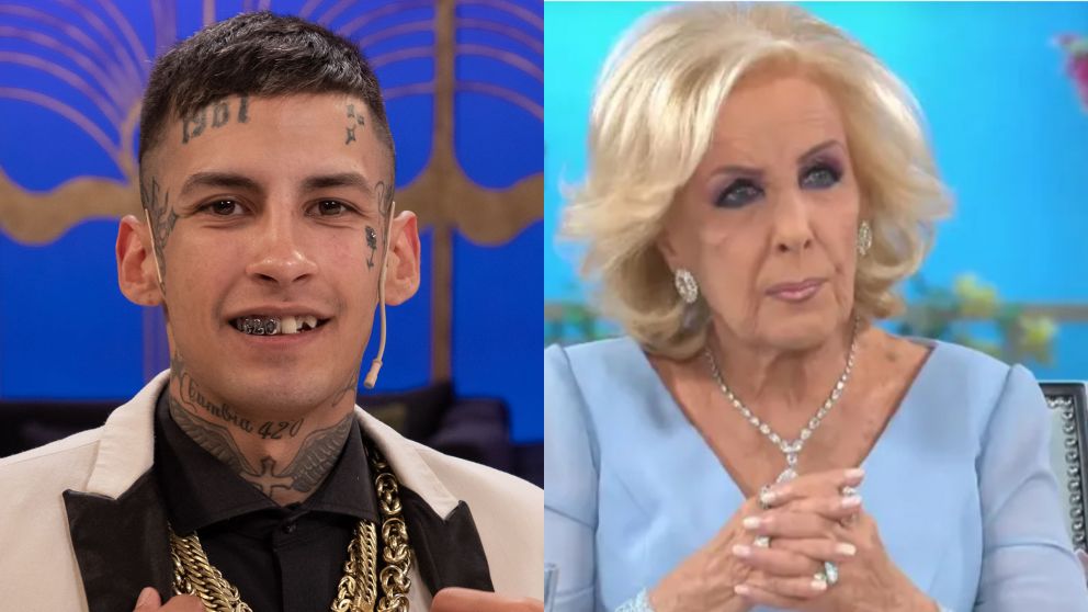 El descargo de Mirtha Legrand tras el picante cruce con L-Gante en su programa por el nombre de su hija