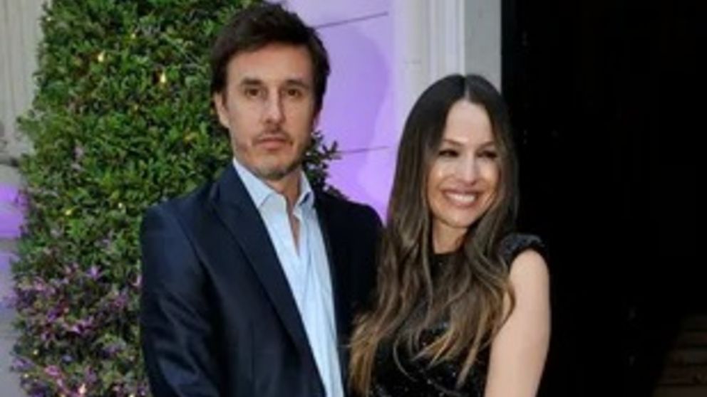 Roberto García Moritán acompañó a Pampita en los Martín Fierro de Cable 2022.