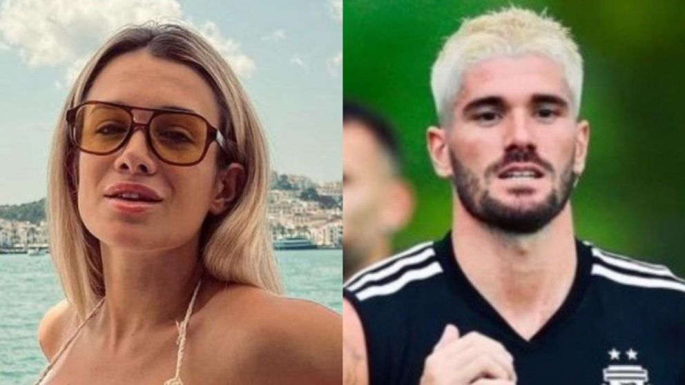 Camila Homs habló sobre el pelo platinado de Rodrigo de Paul.