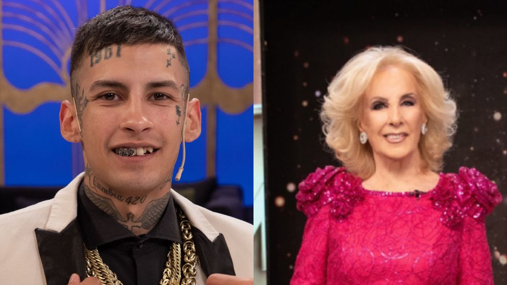 L-Gante encendió las redes sociales contra Mirtha Legrand: "Hablame de cerrale el pico..."