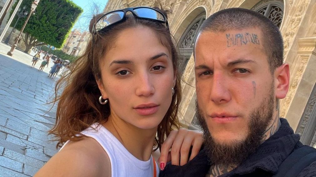Alex Caniggia y Melody Luz, enamorados.