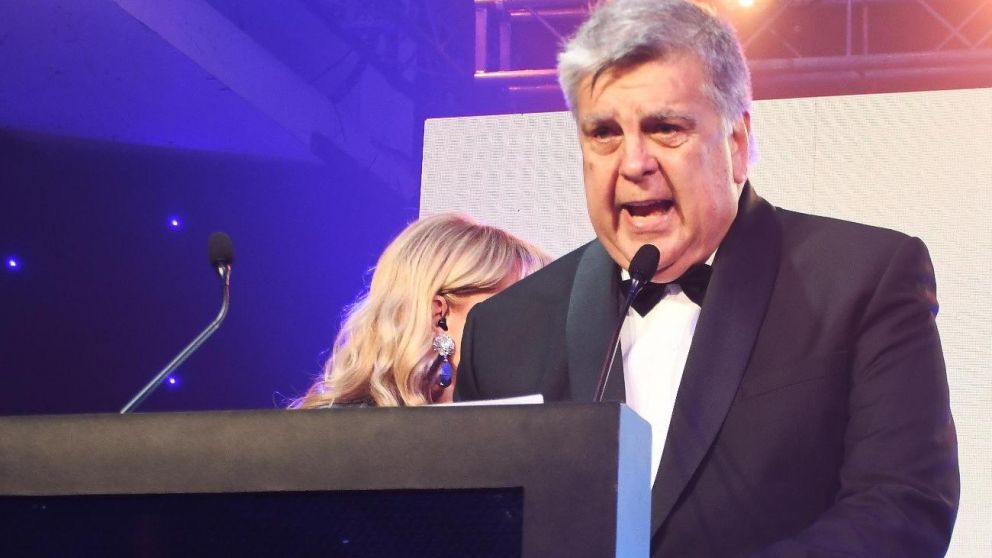 El presidente de APTRA defiende los premios. (Foto: Crónica - Carlos Ventura)