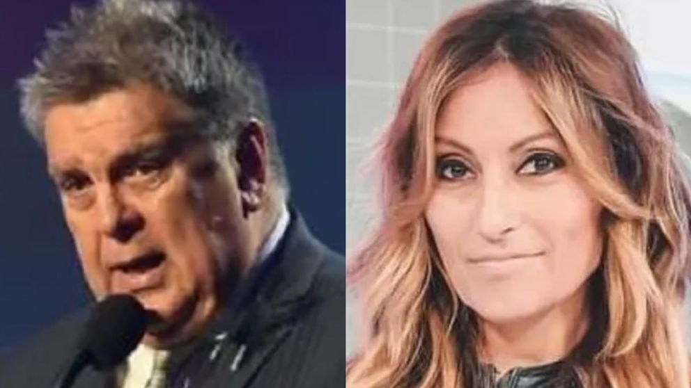 Luis Ventura y Marcela Tauro recrearon un hist�rico momento de "Intrusos".