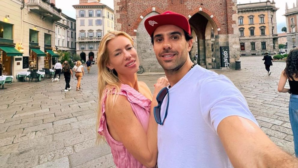 Nicole Neumann y Manu Urcera, rom�nticos en Italia. 