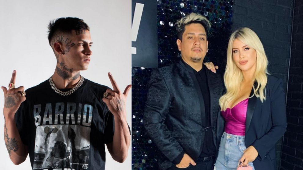 Kennys Palacios habló del supuesto romance entre Wanda Nara y L-Gante.