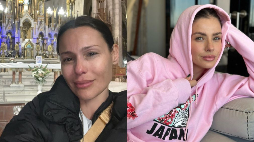 La China Suárez comentó en la publicación de Pampita sobre su peregrinación a Luján.