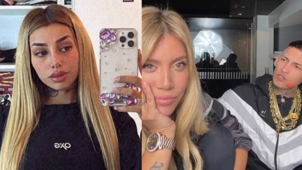 Wanda Nara se burló de Tamara Báez junto a L-Gante.