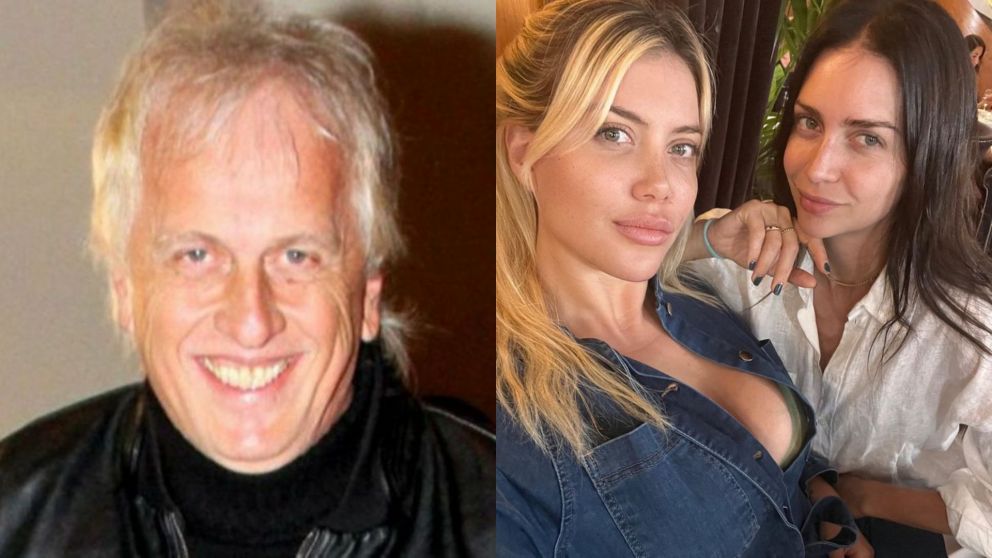 Andrés Nara habló sobre las rupturas de sus hijas Wanda y Zaira.