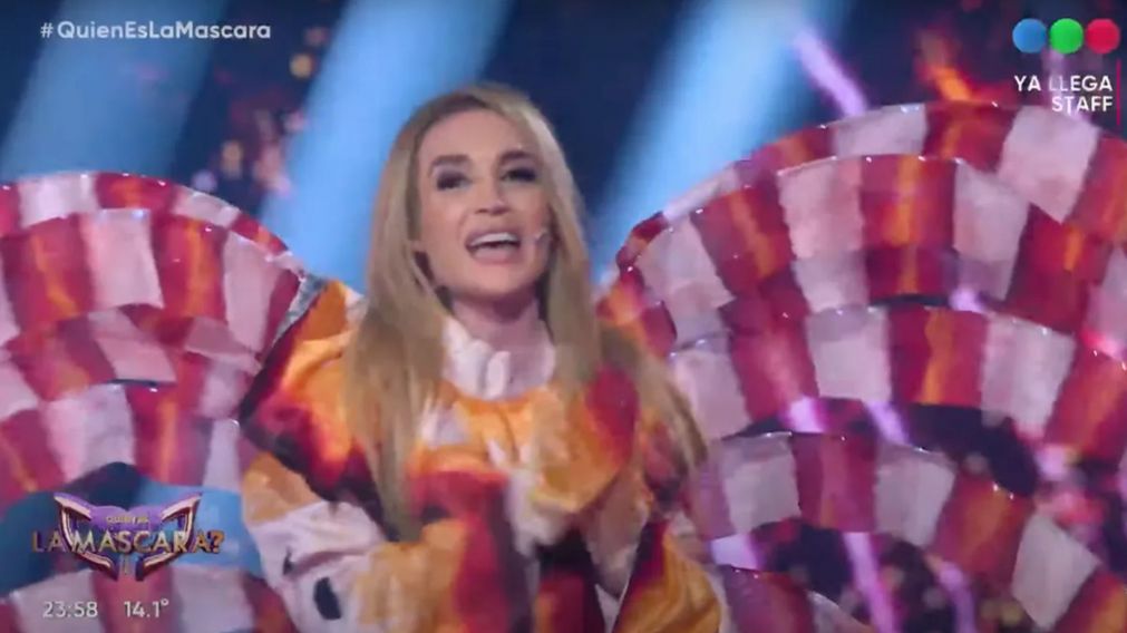 Fátima Florez la rompió en "¿Quién es la máscara?".