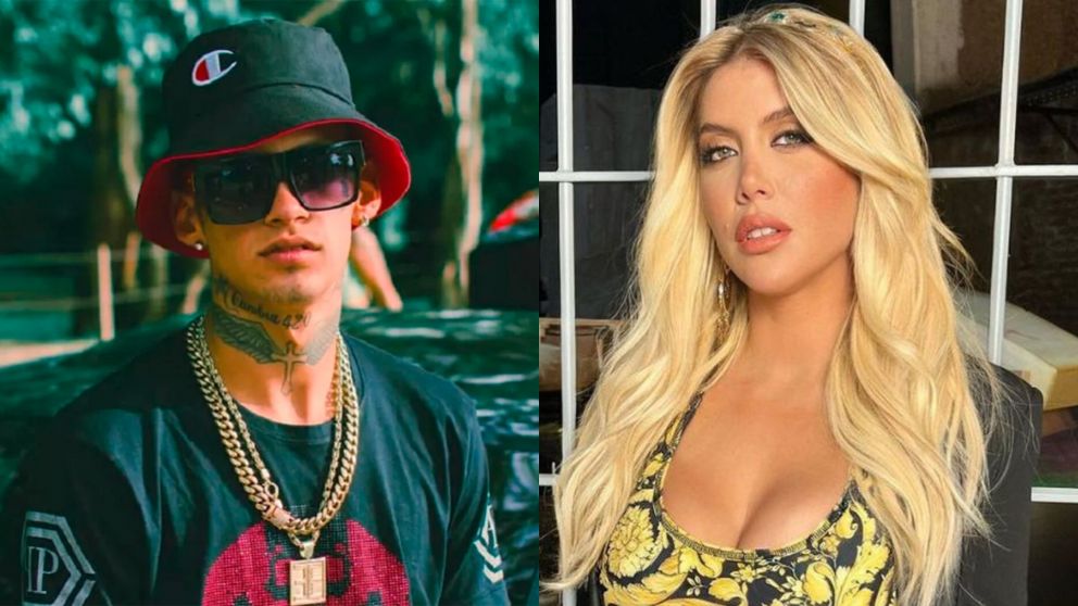 L-Gante y un jugado comentario a Wanda Nara: "¿Te peinás o ...?".