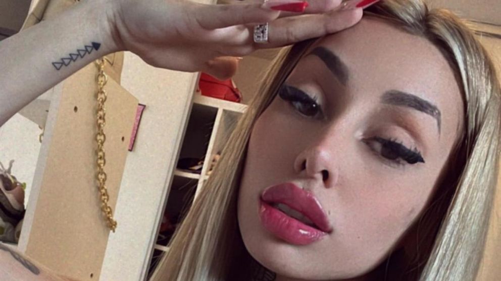 Tamara Báez salió a divertirse.