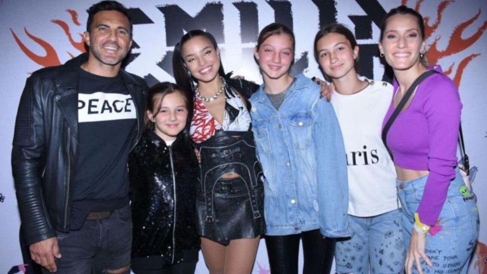 Allegra Cubero se emocionó al conocer a Emilia Mernes.