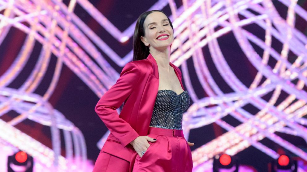 Natalia Oreiro debutó como conductora de "¿Quién es la máscara?".