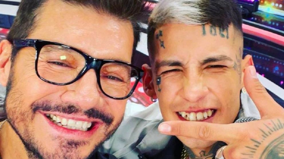 L-Gante y Marcelo Tinelli se juntaron a cenar.