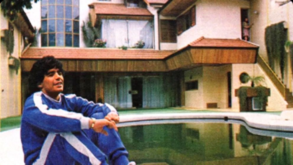 El emblemático chalet que el Diez adquirió para sus padres.