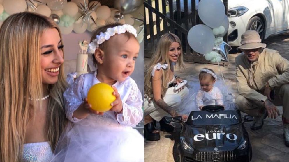 La fiesta de cumpleaños de Jamaica, la hija de L-Gante y Tamara Báez.