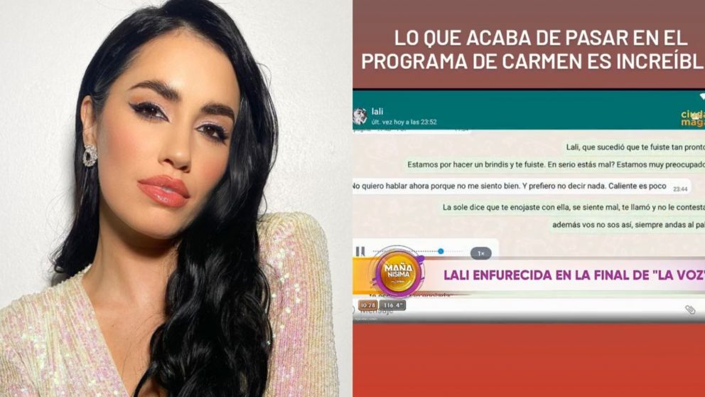 Escándalo y papelón por un fake de Lali Espósito
