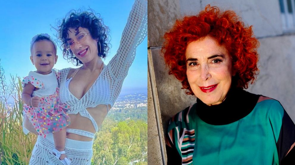 Mirta Busnelli y su relación a la distancia con su nieta, hija de Anita Pauls.