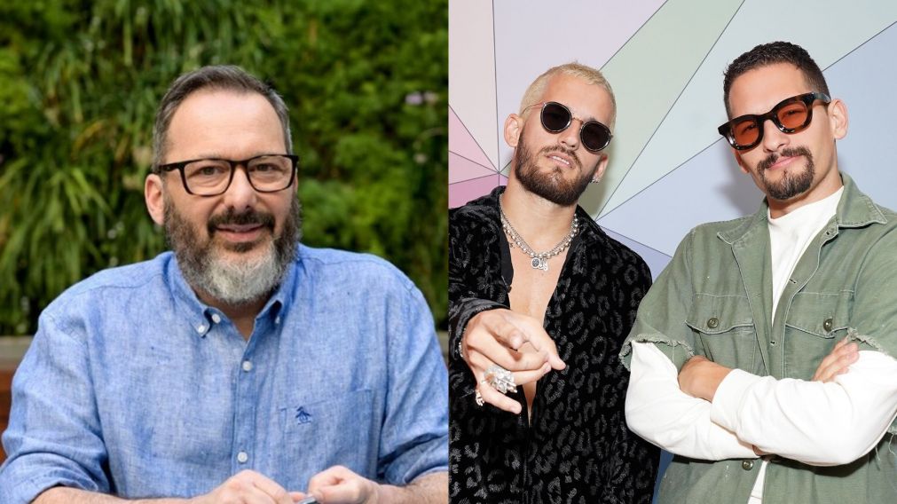 Mau y Ricky homenajearon a Gerardo Roz�n en su show en Rosario.