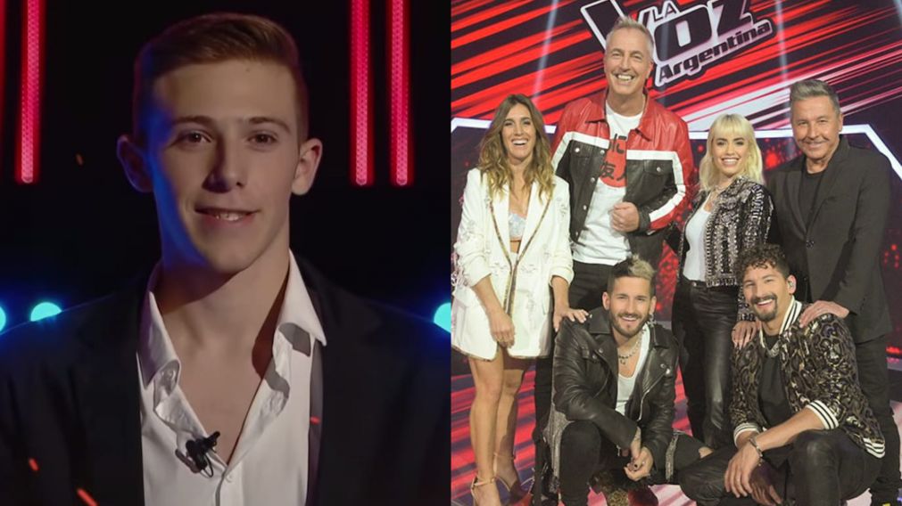 Iv�n Papetti de "La Voz Argentina" sorprendi� al confesar que sigue en la escuela.