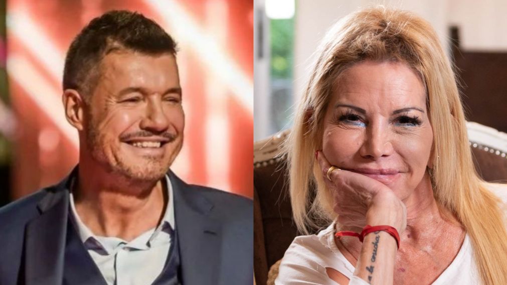 Marcelo Tinelli y Soledad Aquino, juntos en el cumpleaños de Mica Tinelli.