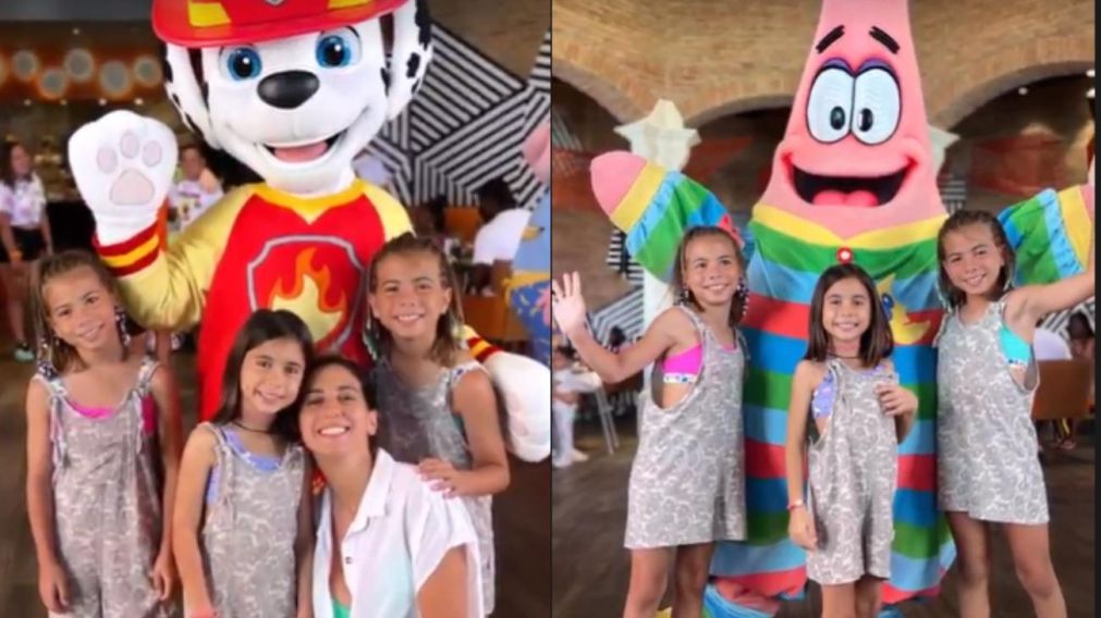 El destino de lujo que eligió Cinthia Fernández para el viaje con sus hijas.