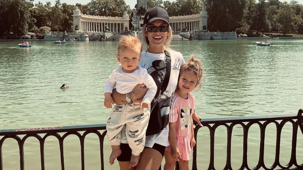 Camila Homs mostró tiernas fotos de sus hijos.