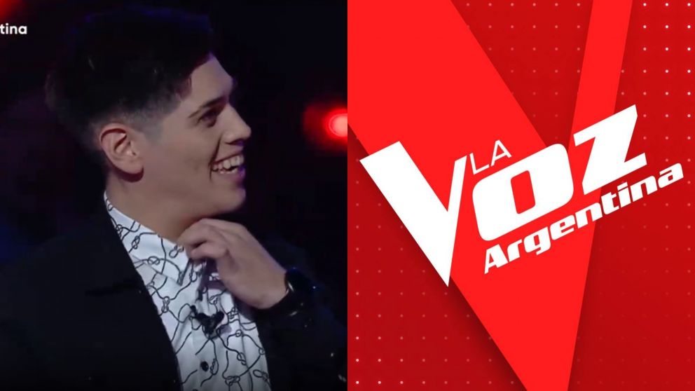 Un participante de "La Voz Argentina" sorprendió al llevar un regalo de su ex novia.