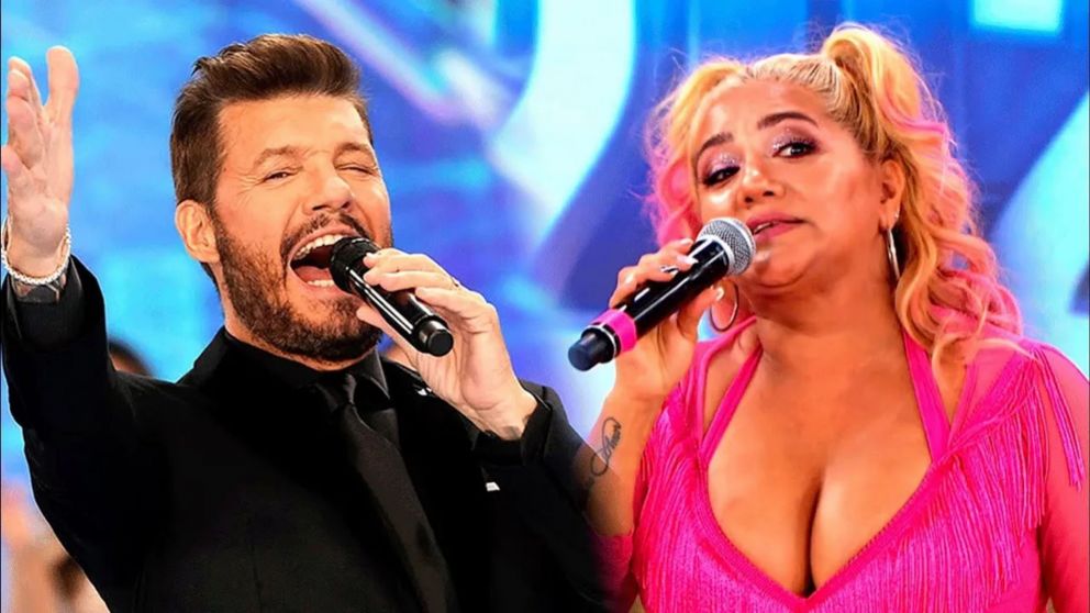 La Bomba Tucumana intentó seducir a Marcelo Tinelli en "Canta conmigo ahora".
