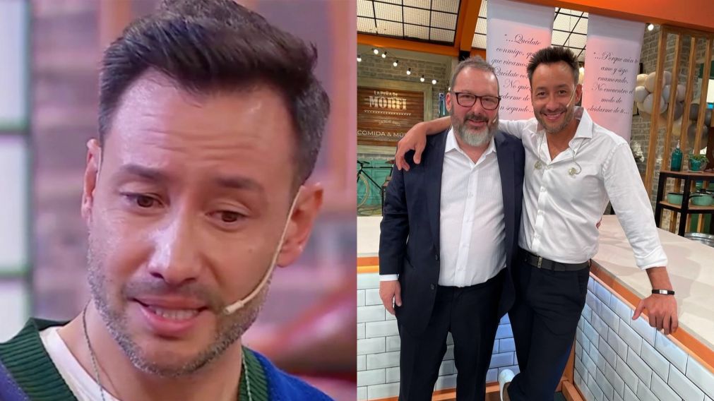Luciano Pereyra se emocionó al recordar al fallecido conductor de "La Peña de Morfi", Gerardo Rozín.