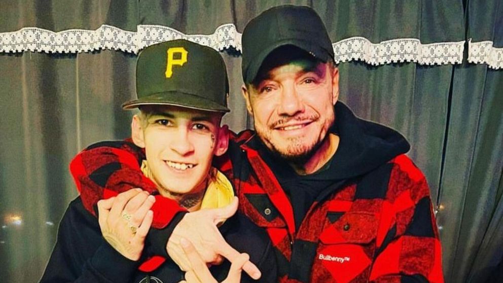 L-Gante recibió a Marcelo Tinelli y su equipo en su casa de General Rodríguez.