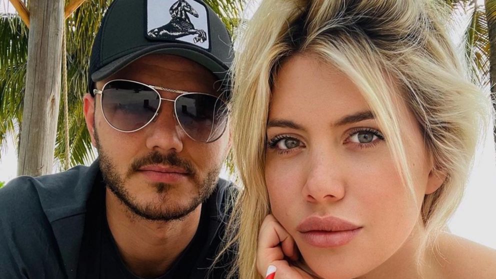 Wanda Nara y Mauro Icardi, otra vez juntos.