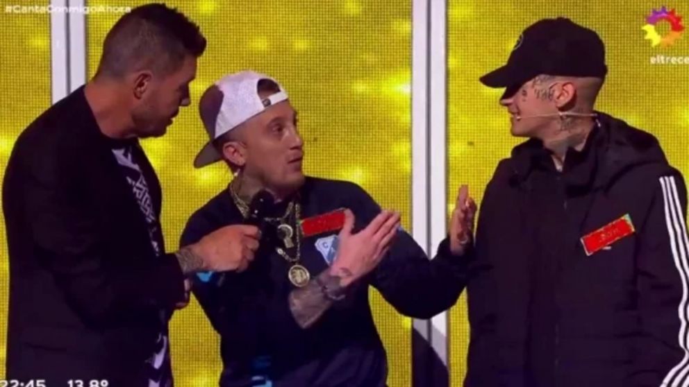 L-Gante y El Polaco conmocionaron a todos en "Canta conmigo ahora".