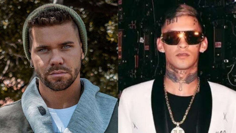 La cena que compartieron L-Gante y Locho Loccisano.