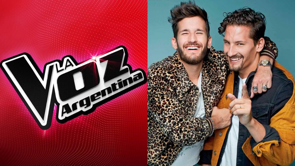 Insólita tentada de Mau y Ricky en "La Voz Argentina".