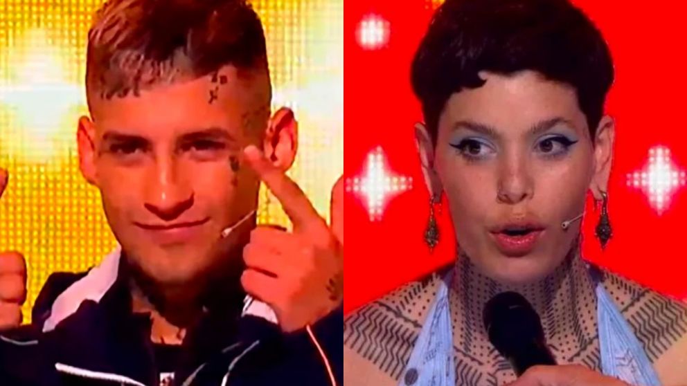 L-Gante enamoró a Ana Devin en "Canta conmigo ahora".