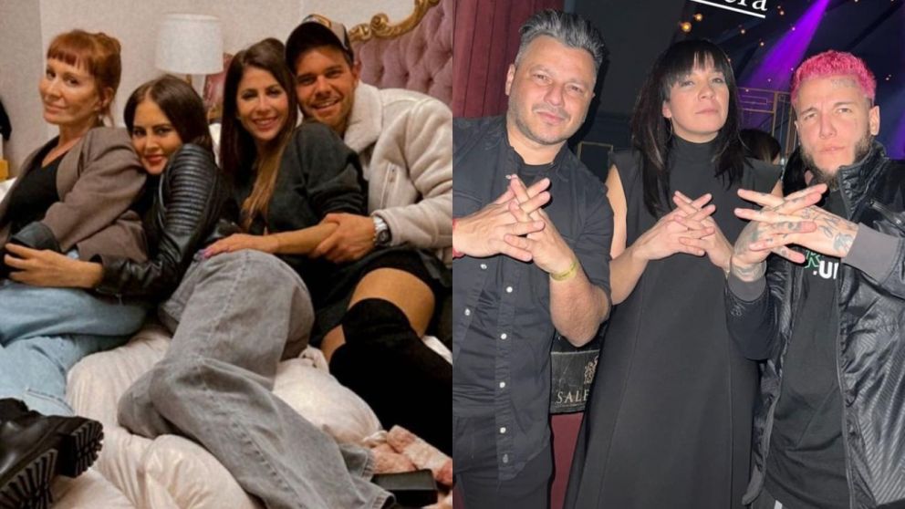 La juntada de "El Hotel de los Famosos".