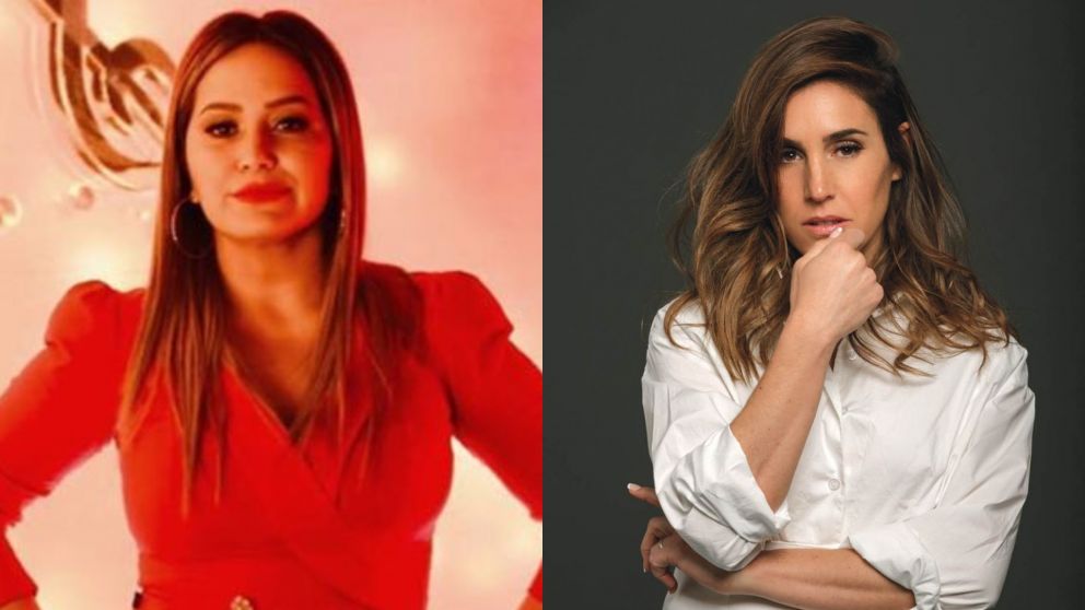 Karina La Princesita y una particular advertencia a Soledad Pastorutti en "La Voz Argentina".