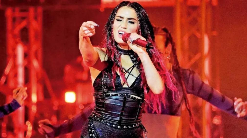 Lali Espósito termina de grabar "La Voz Argentina".
