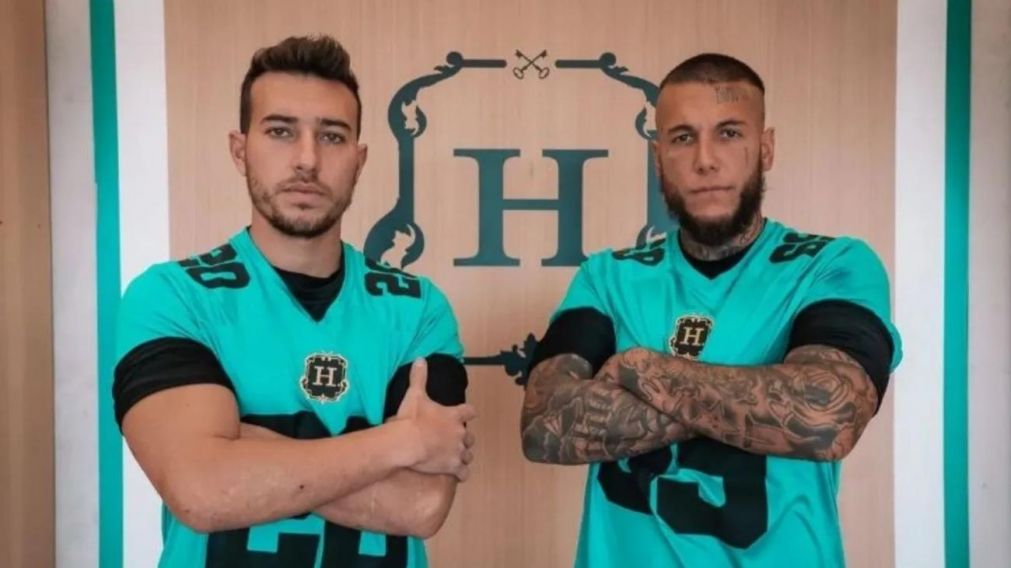 Alex Caniggia y Mart�n Salwe compitieron en la gran final de "El hotel de los famosos".