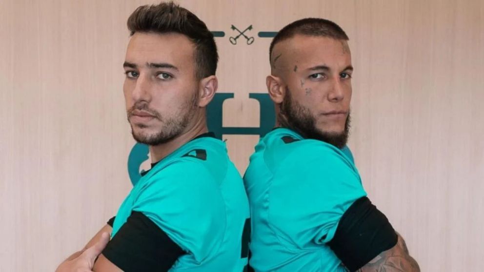 Mart�n Salwe y Alex Caniggia se vieron antes de la gran final de "El Hotel de los Famosos".