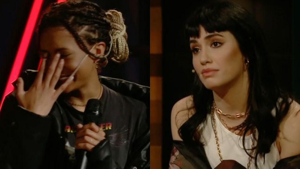 Sofía Brown quebró en llanto en "La Voz Argentina".