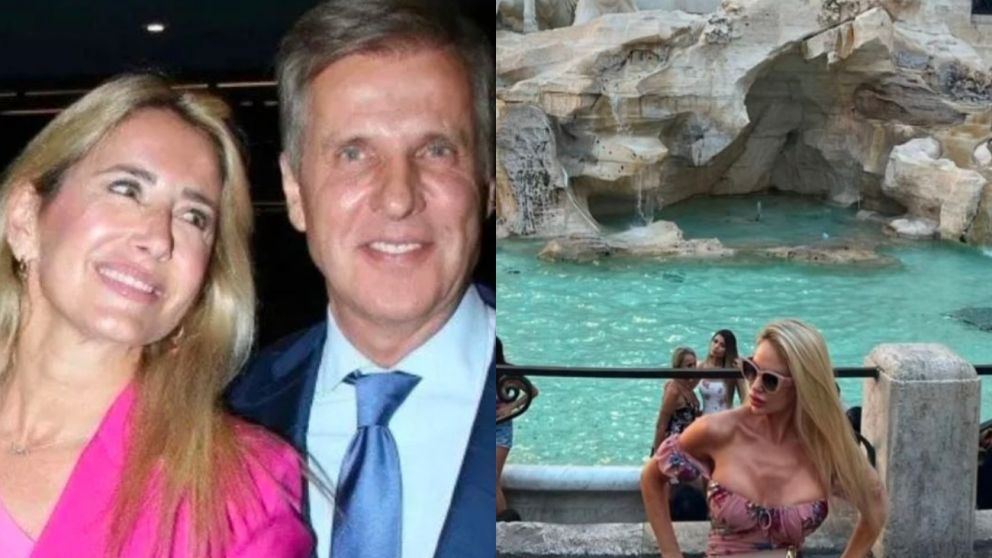 Martín Redrado se casa con Lulú Sanguinetti, mientras Luciana Salazar está muy cerca.